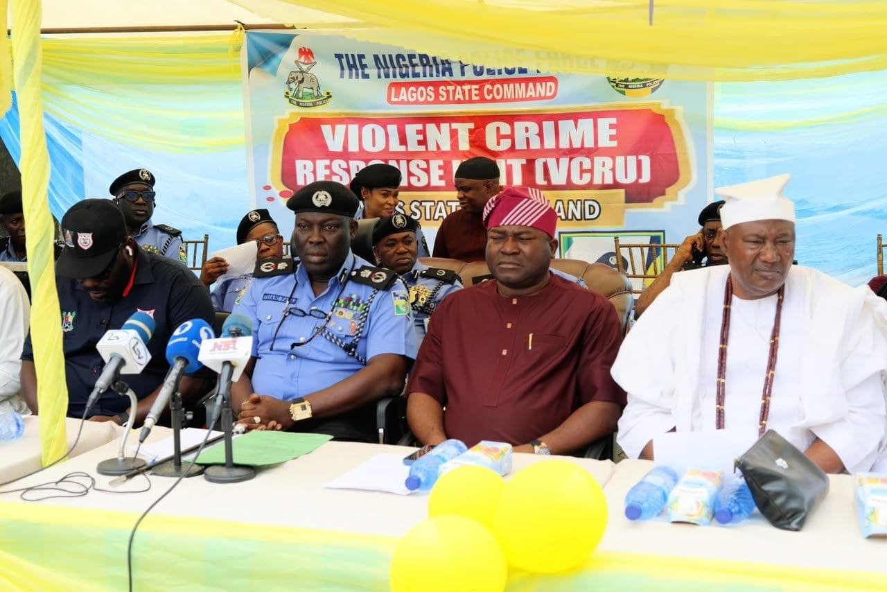 Lagos Police commission new VCRU base, receive five operational vehicles to boost crime response