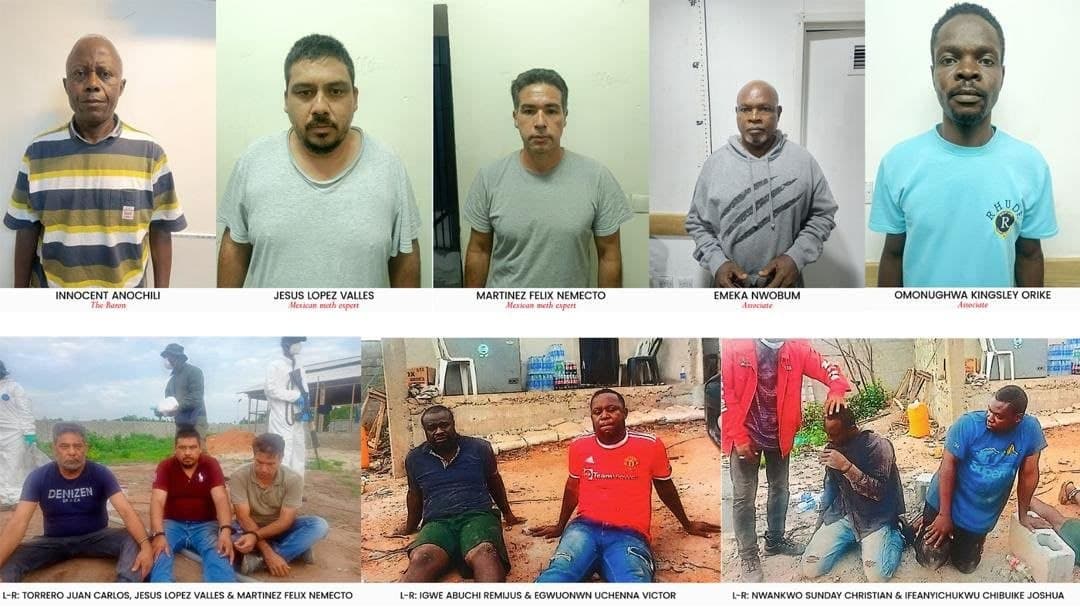 The rise, fall of an alleged N480bn Meth empire hidden in Ogun