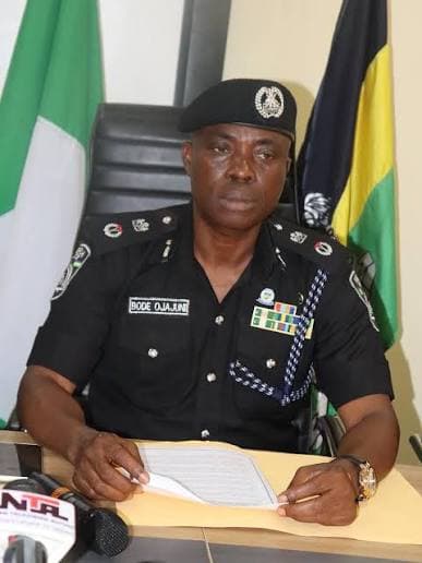 CP Bode Ojajuni, Commissioner of Police, Ogun State Command