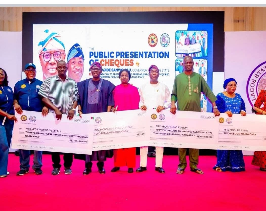 Lagos pays N3.1bn compensation to 331 property owners for infrastructure projects