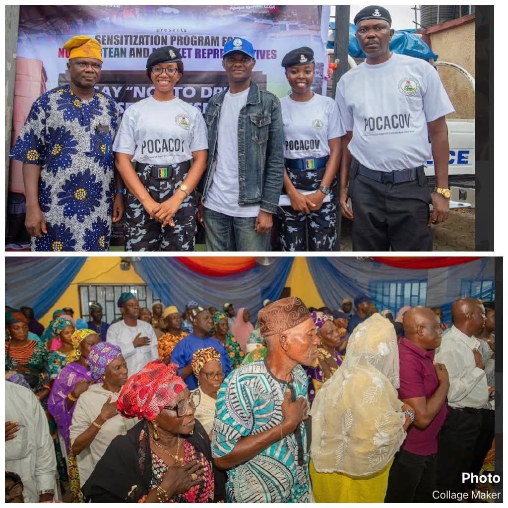 Lagos Police, Apapa Iganmu LCDA sensitise transport operators, traders on drug abuse, cultism