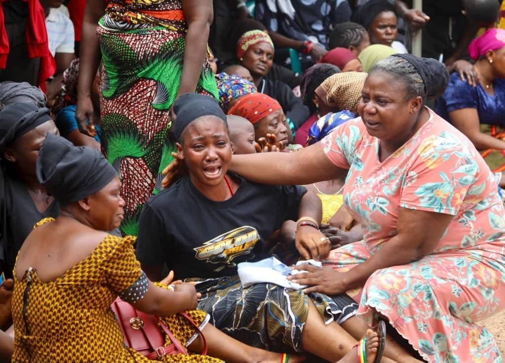 Tears, anger as Benue community buries 16 Otukpo attack victims