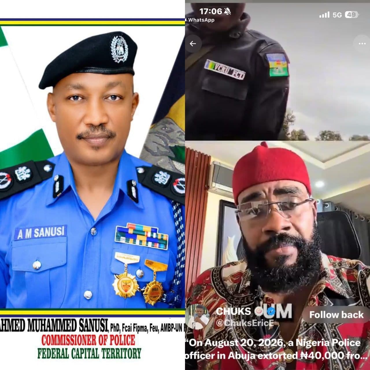 ₦40,000 extortion allegation: FCT Police Identify Officers, Invite Complainant