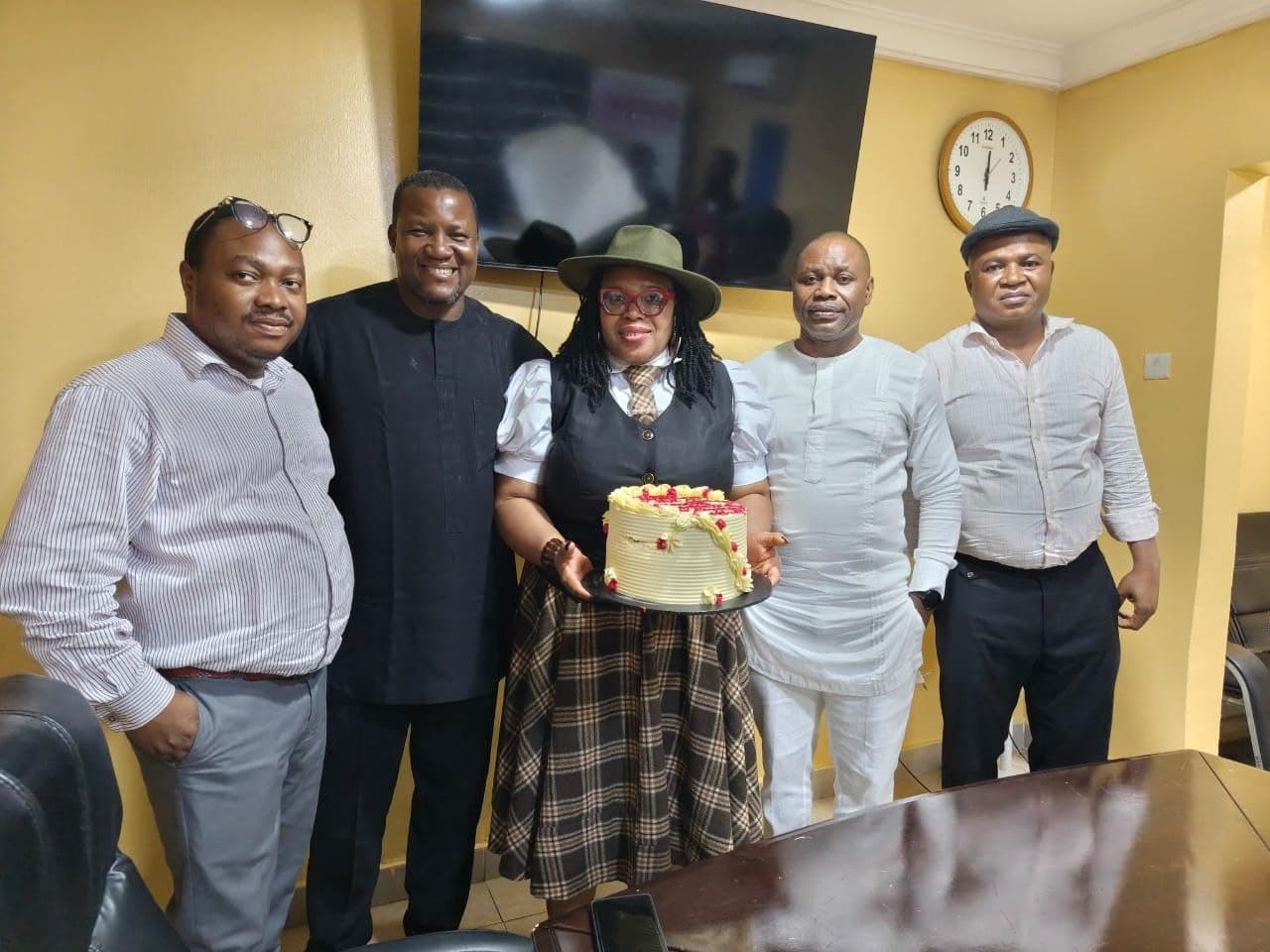 CEOAFRICA, GHC team celebrate Geneith Pharmaceuticals chairman on birthday