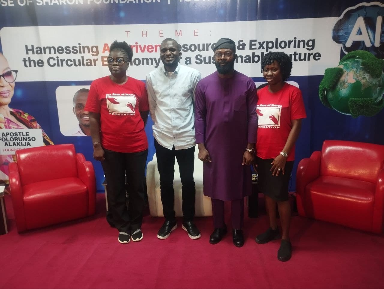 Rose of Sharon Foundation promotes AI innovation, waste recycling among youths